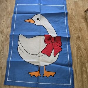 2 For $30 FLAG "MOTHER GOOSE" Garden / Window Quality Large Flag With Appliques